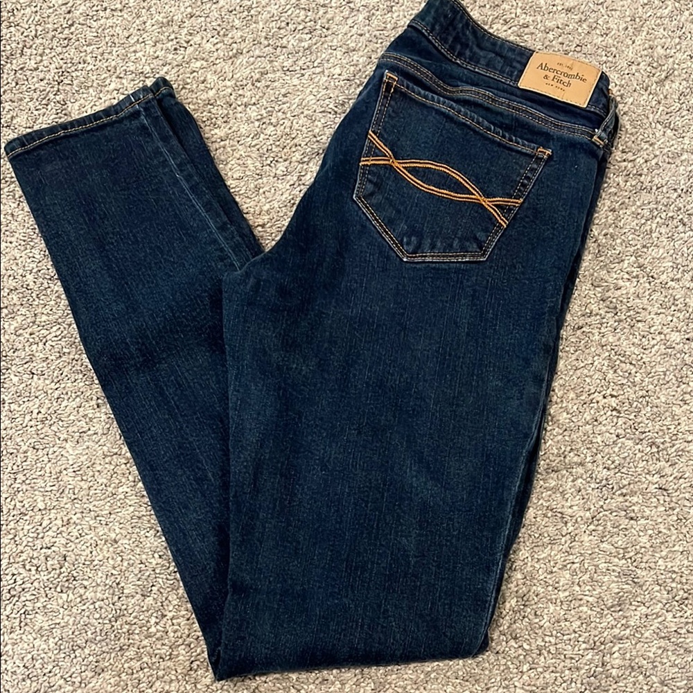 Abercrombie & Fitch Women's Blue Jeans